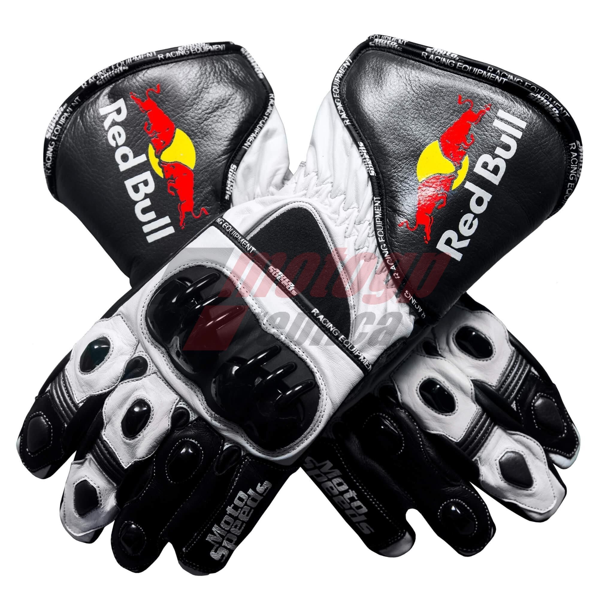 Red Bull Motorcycle Racing Gloves