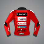 Red Leather Motorcycle Jacket