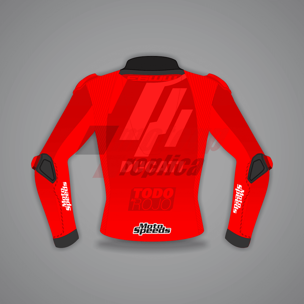 Red Moto Jacket