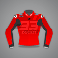 Marc Marquez Red Moto Jacket Winter Test 2024