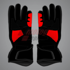Red Motorcycle Gloves