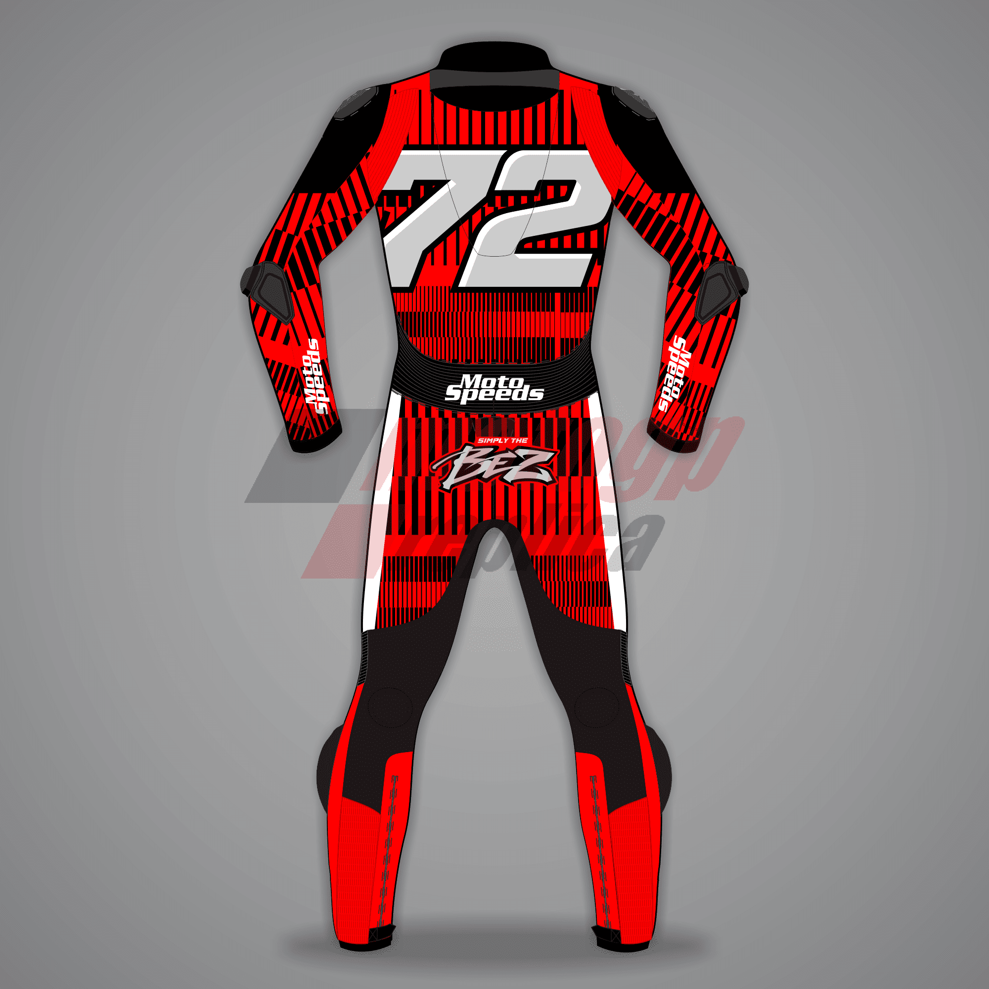 Red Racing Suit