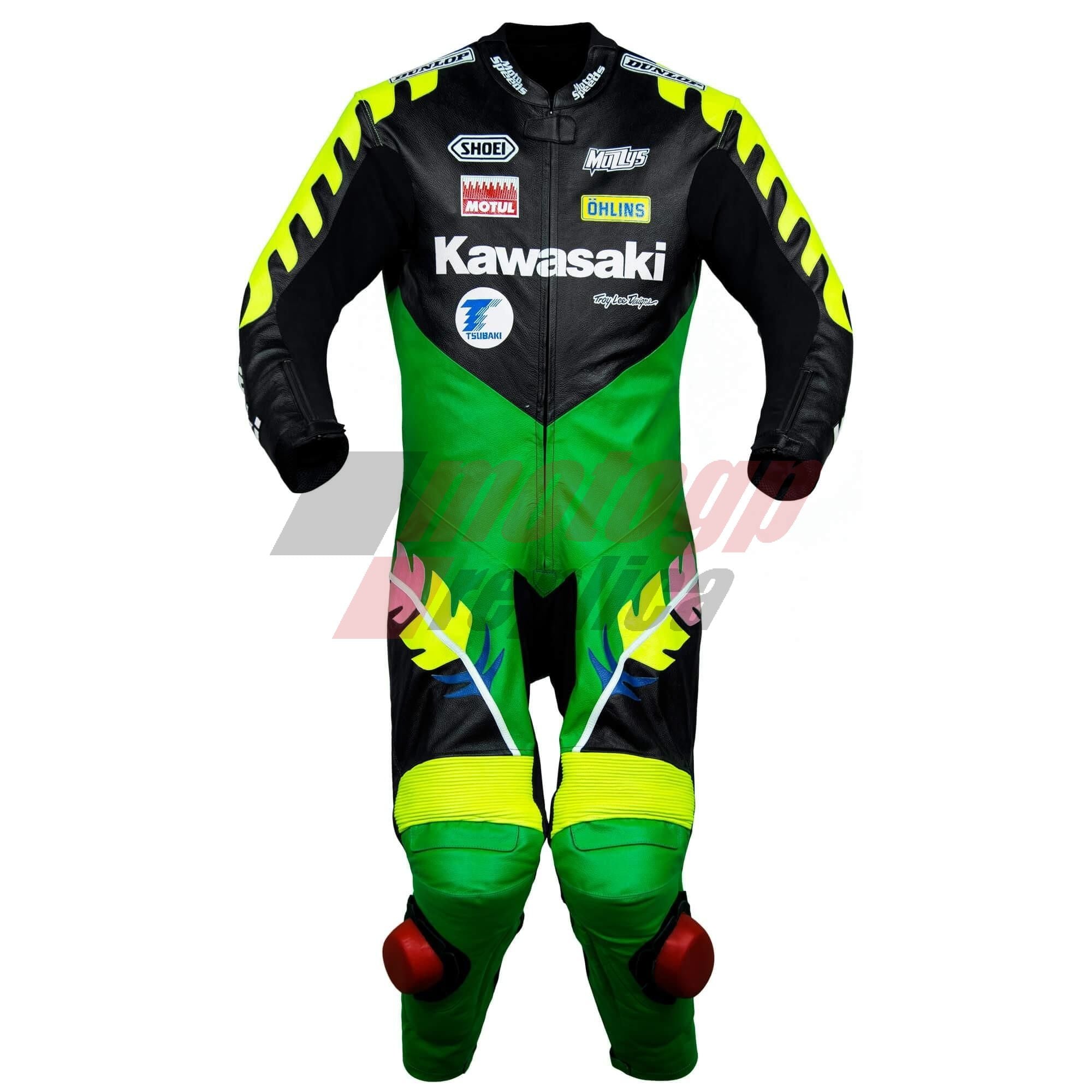 Scott Russell Kawasaki GP 1993 Leather Suit