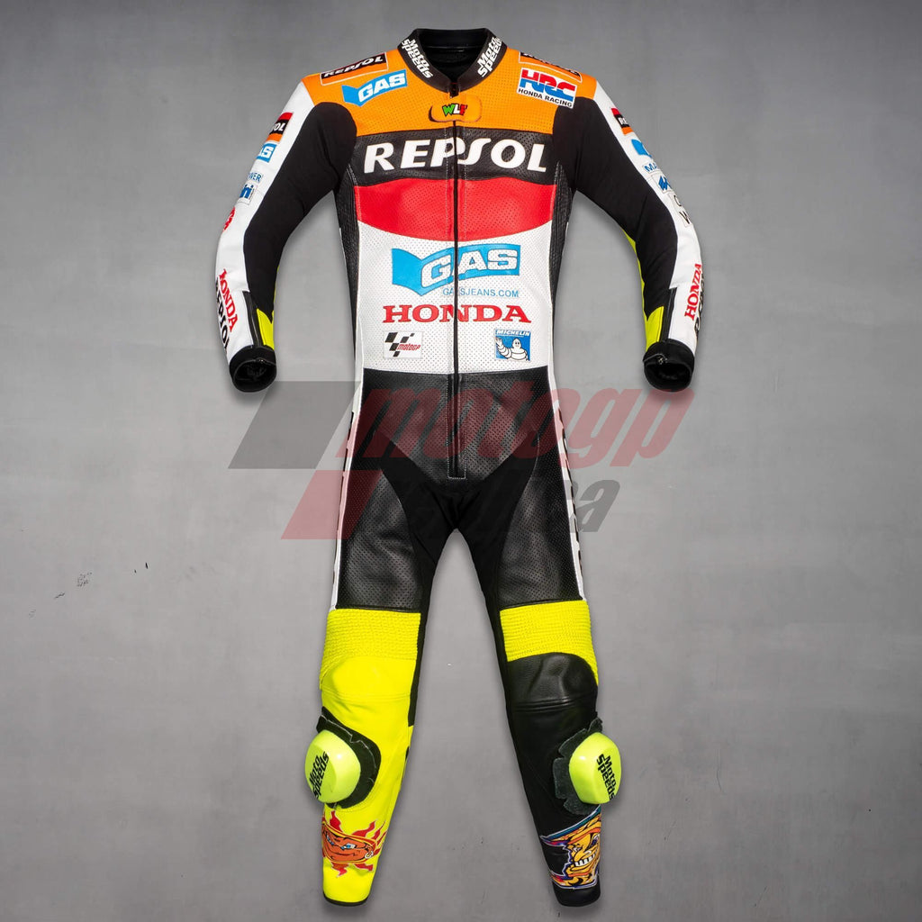 Valentino Rossi Honda MotoGP 2002 Leather Suit