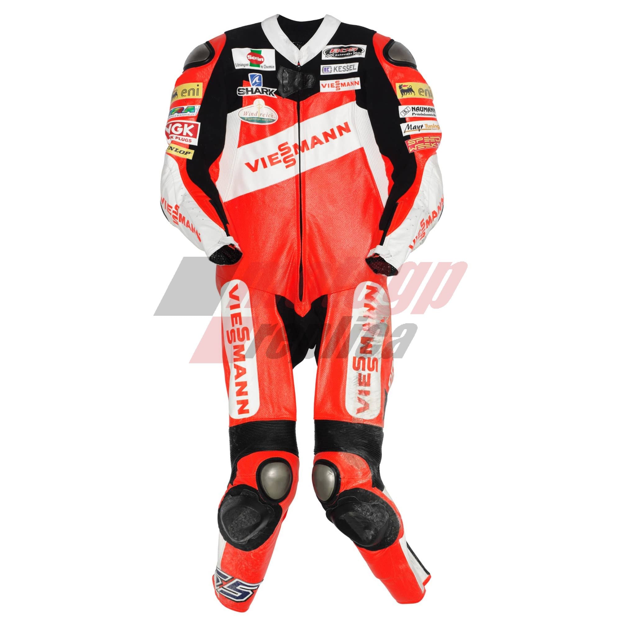 Stefan Bradl Motorbike Rider Leathers Kalex Moto2 2011