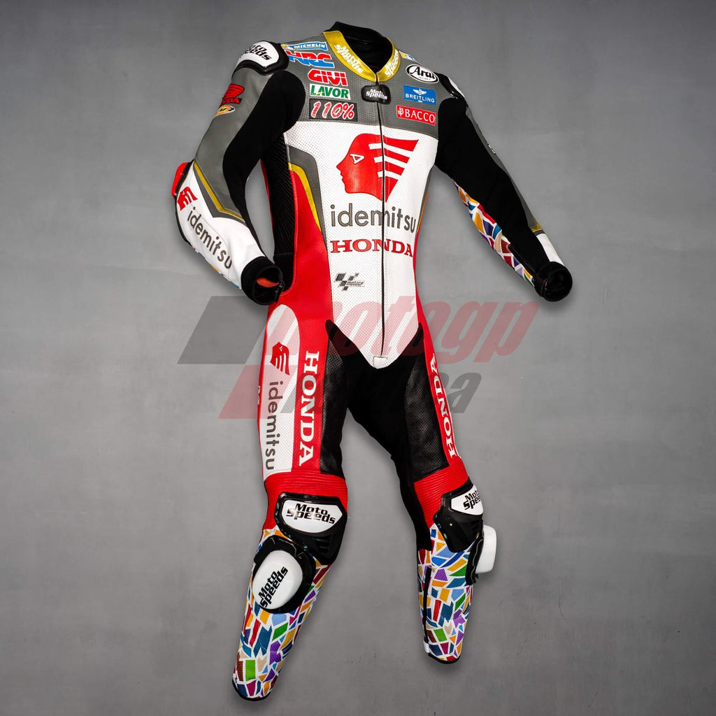 Leather Track Suit Motorcycle