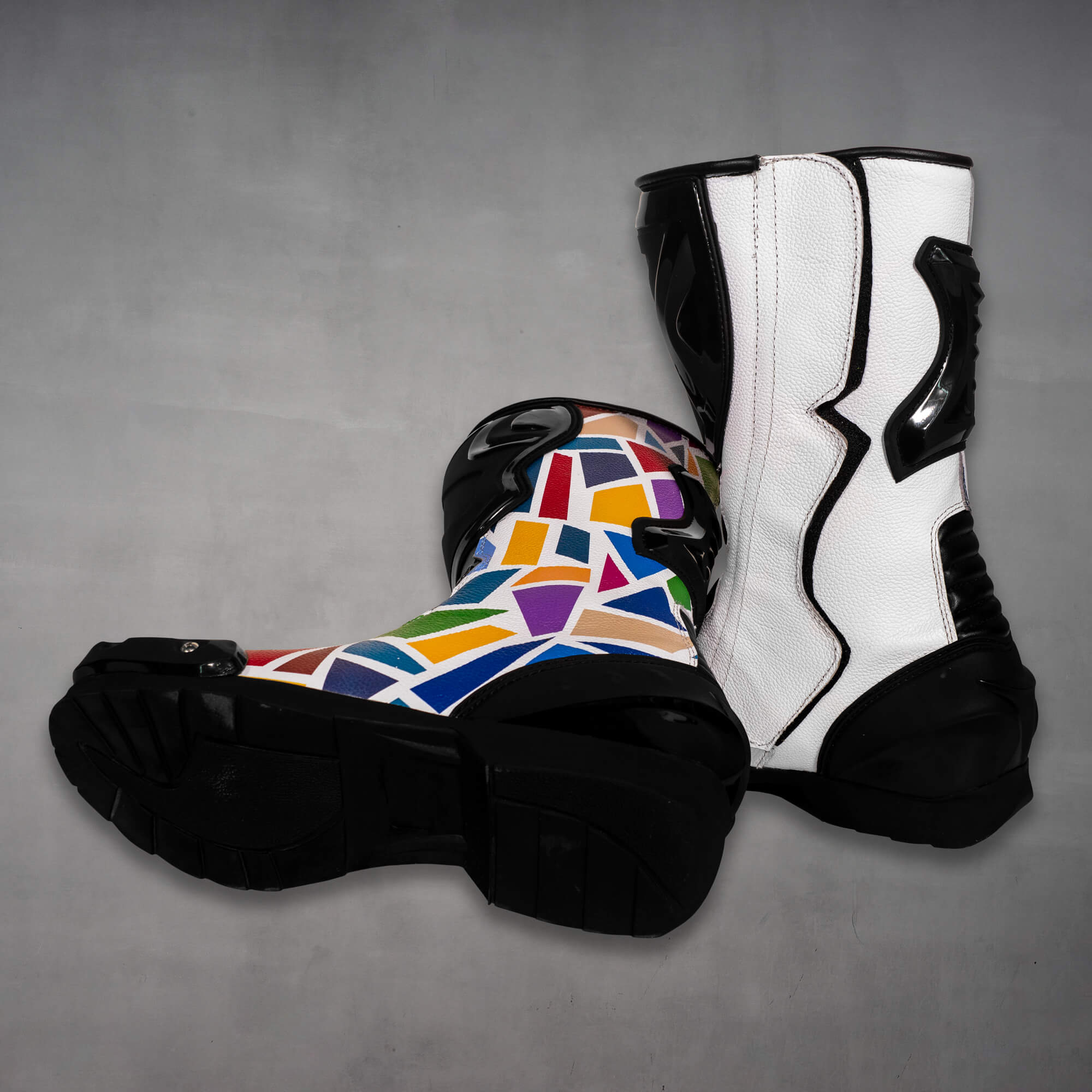 Takaaki Nakagami Motorcycle Boots White MotoGP 2022