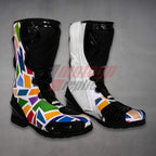 Takaaki Nakagami Motorcycle Boots White MotoGP 2022