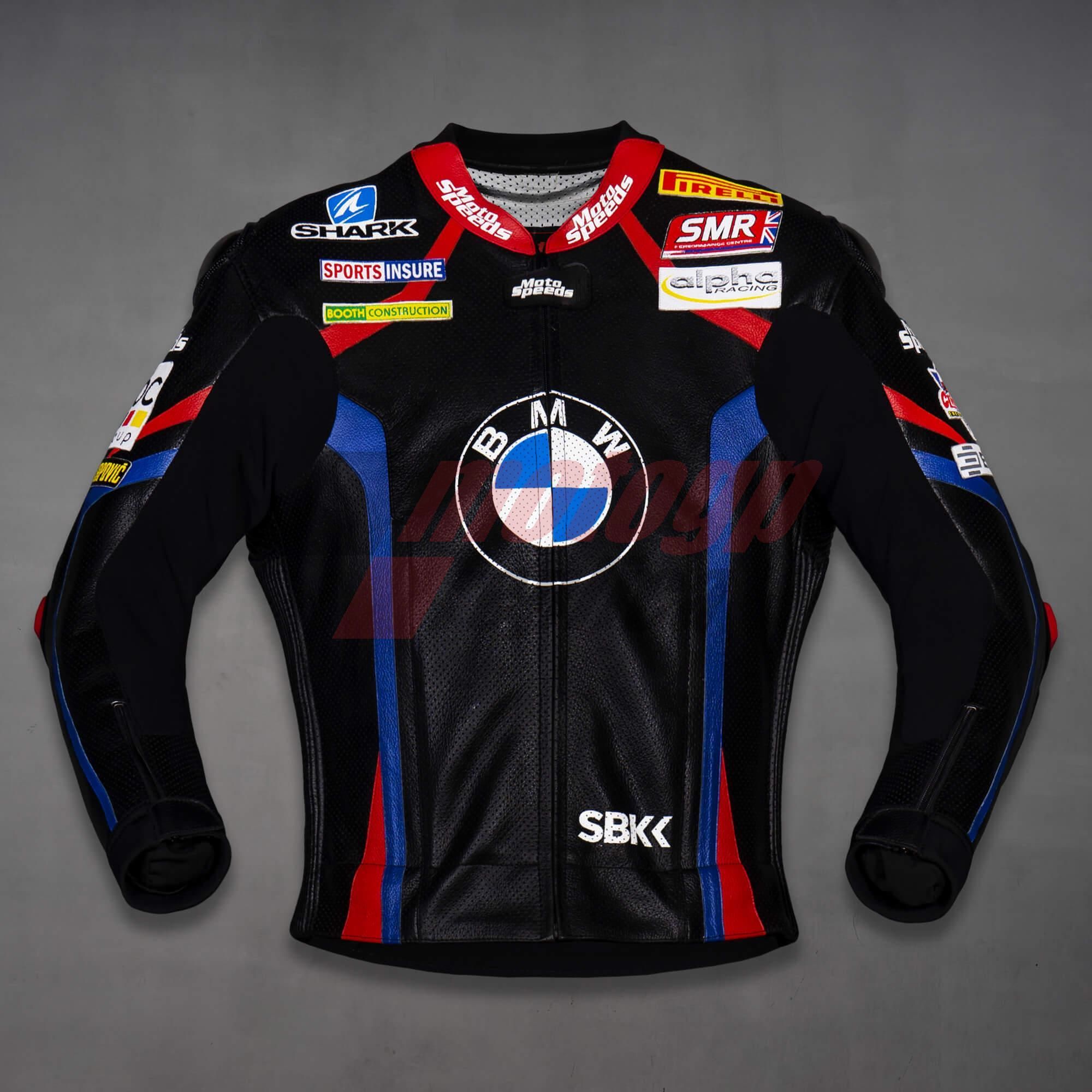 Tom Sykes BMW Motorrad Black Leather Jacket WSBK 2019