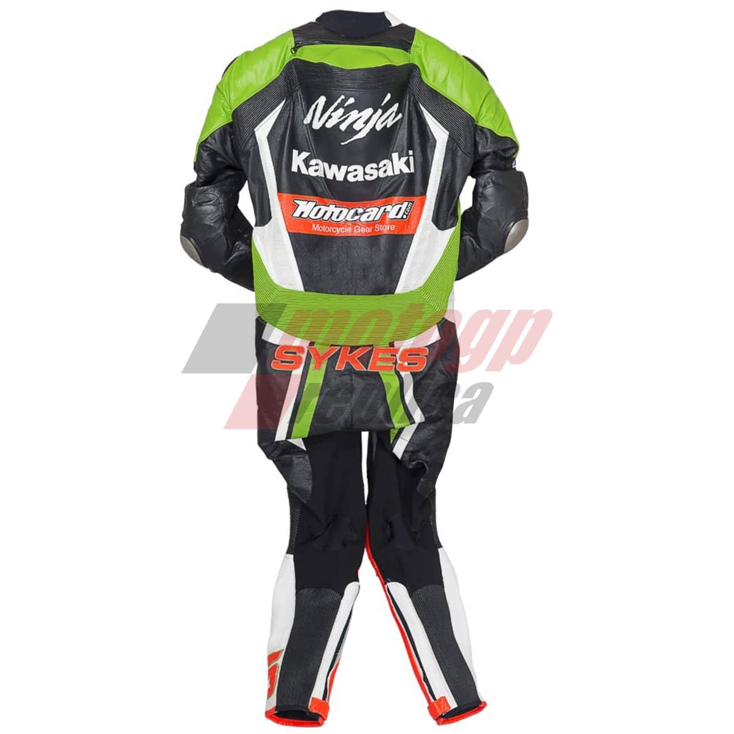 Kawasaki Green Leather Suit