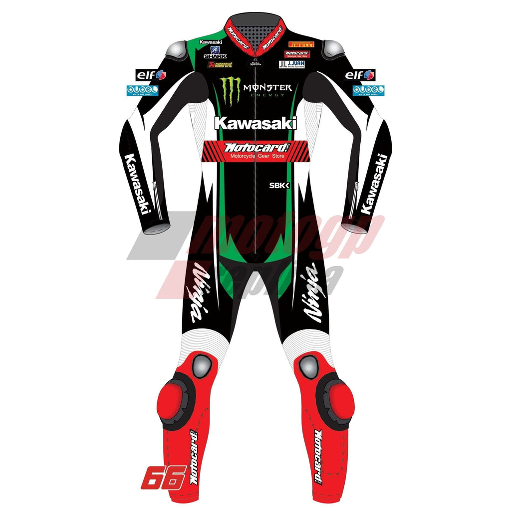 Tom Sykes Kawasaki Racing Motorcycle Suit WSBK 2017