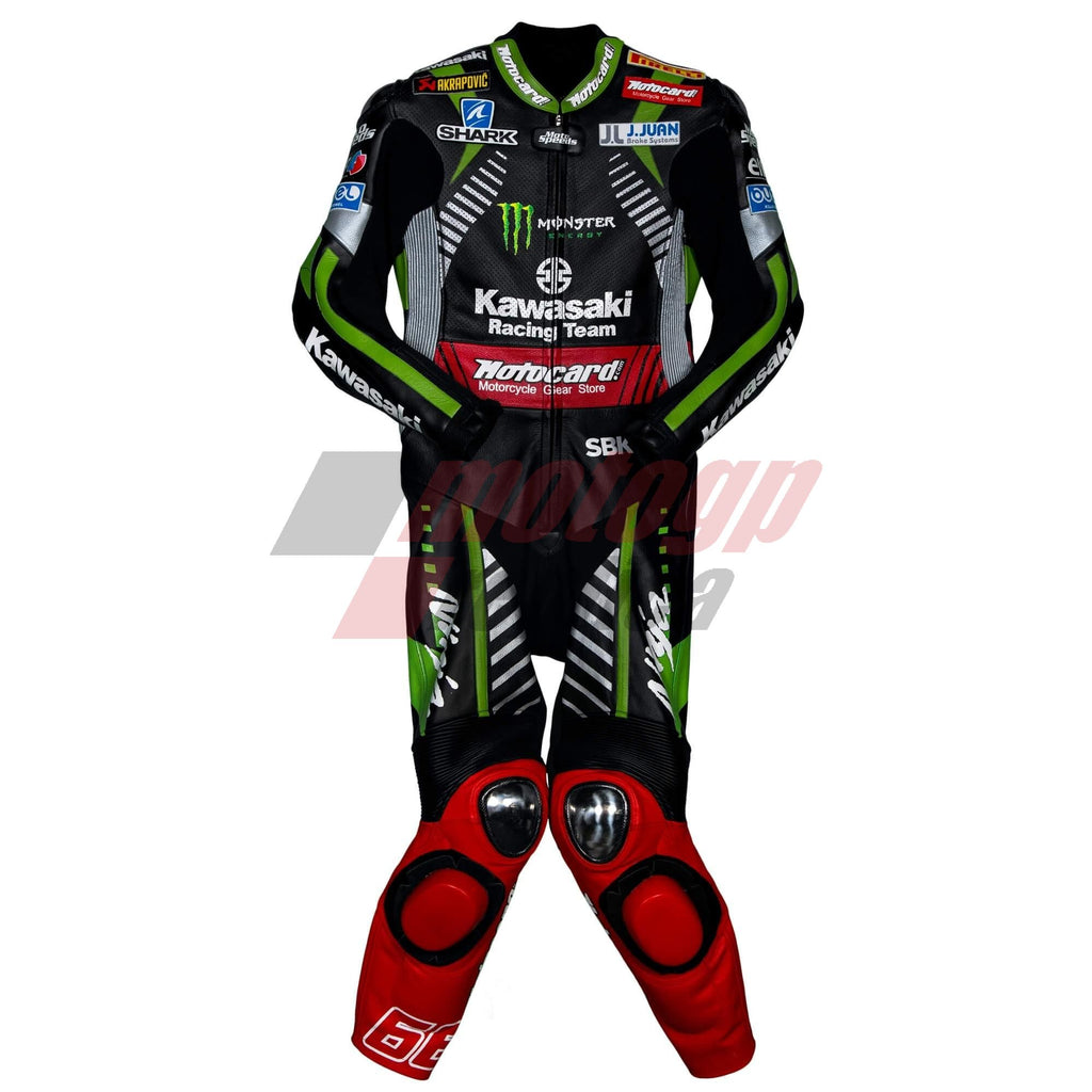 Tom Sykes Kawasaki WSBK 2018 Leather Suit 