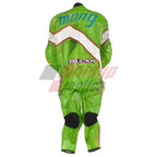 kawasaki green leather
