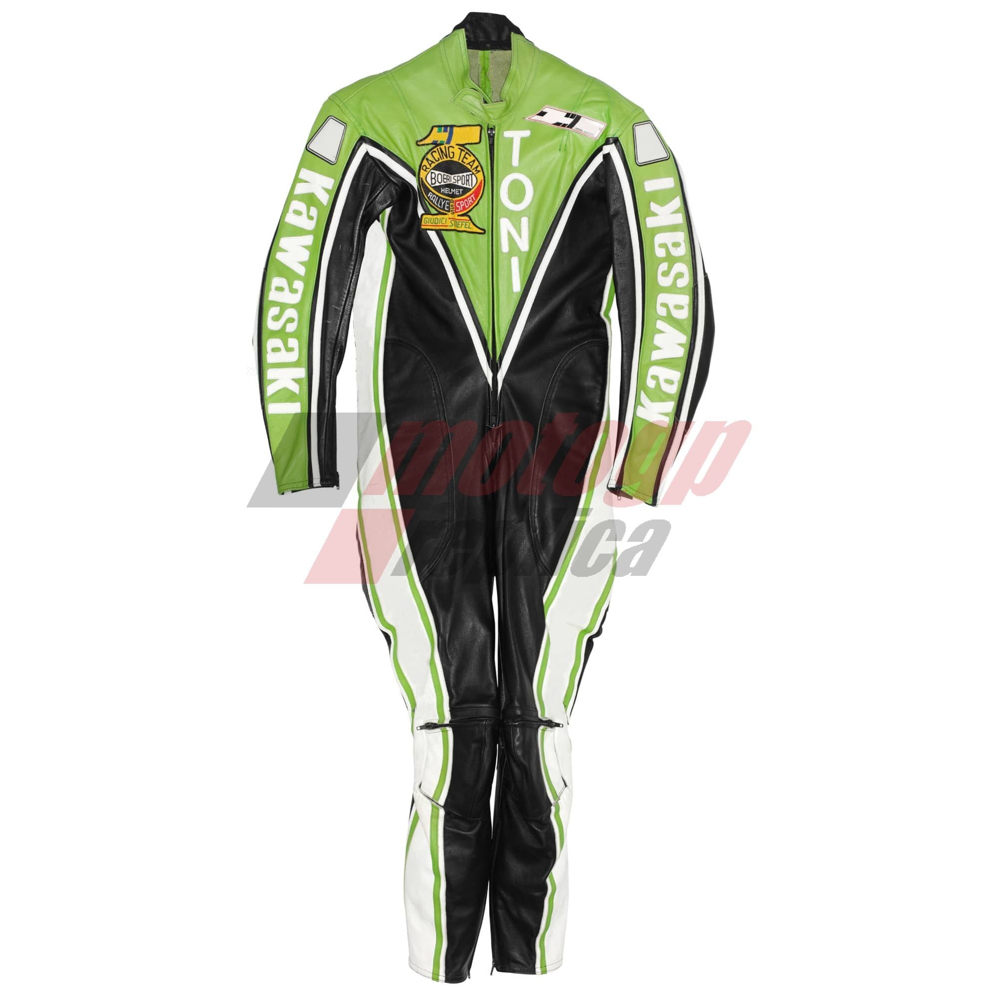 Toniman Kawasaki GP 1982 Leather Suit