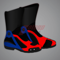 Toprak Razgatlioglu Motorbike Racing Shoes SBK 2024-2025