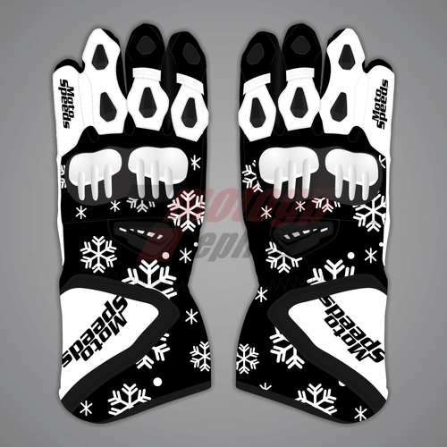 Pedro Acosta Track Day Gloves Winter Test 2024