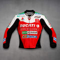 Troy Bayliss Vintage Ducati Leather Jacket WSBK 2001