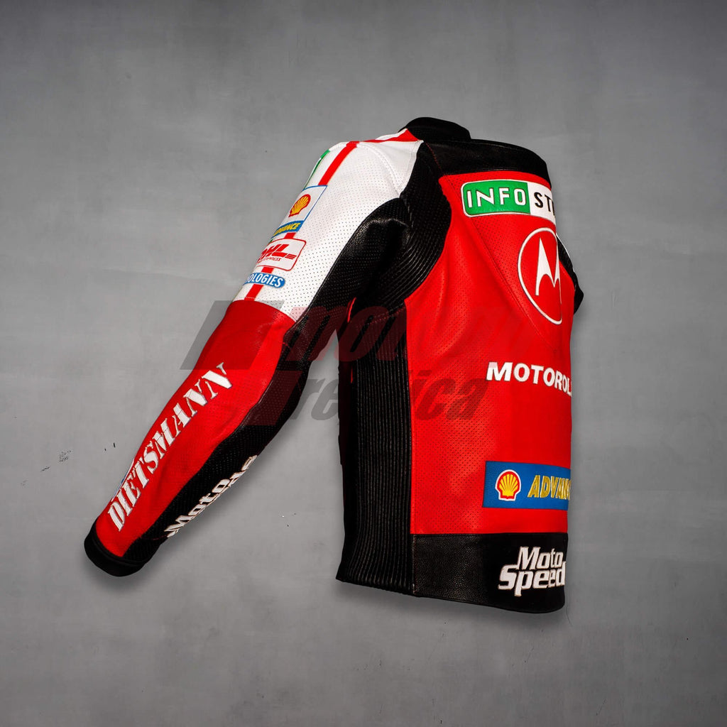 Vintage Ducati Leather Jacket WSBK 2001
