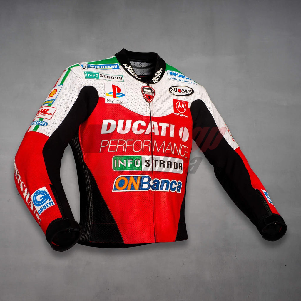 vintage ducati leather jacket