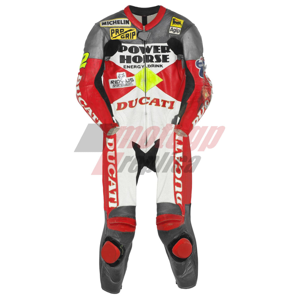 Troy Corser Ducati WSBK 1996 Leather Suit