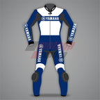 Yamaha Two Piece Race Suit Blue / White