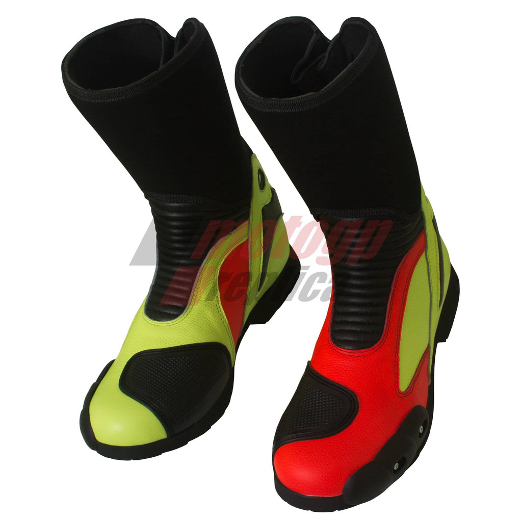 Leather Riding Boots Motorcycle