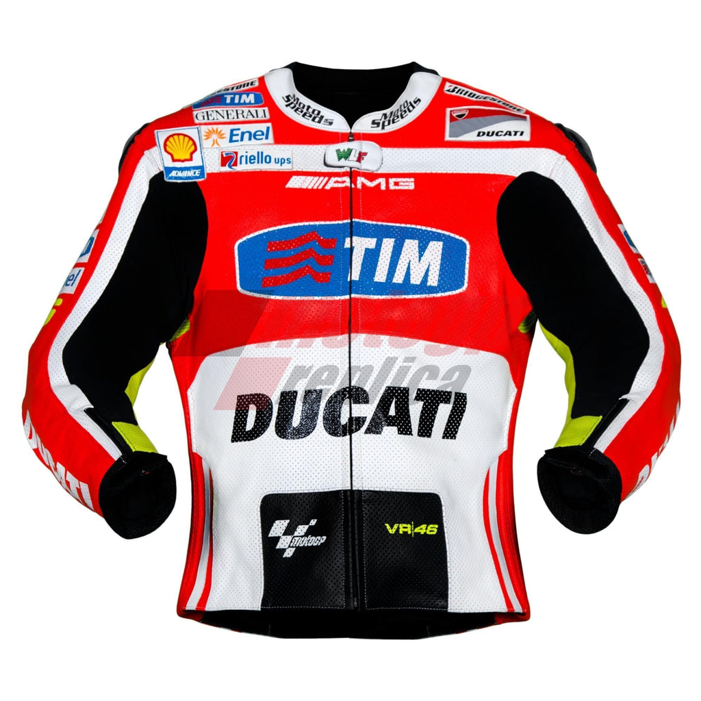 Valentino Rossi Ducati 2011 Leather Jacket