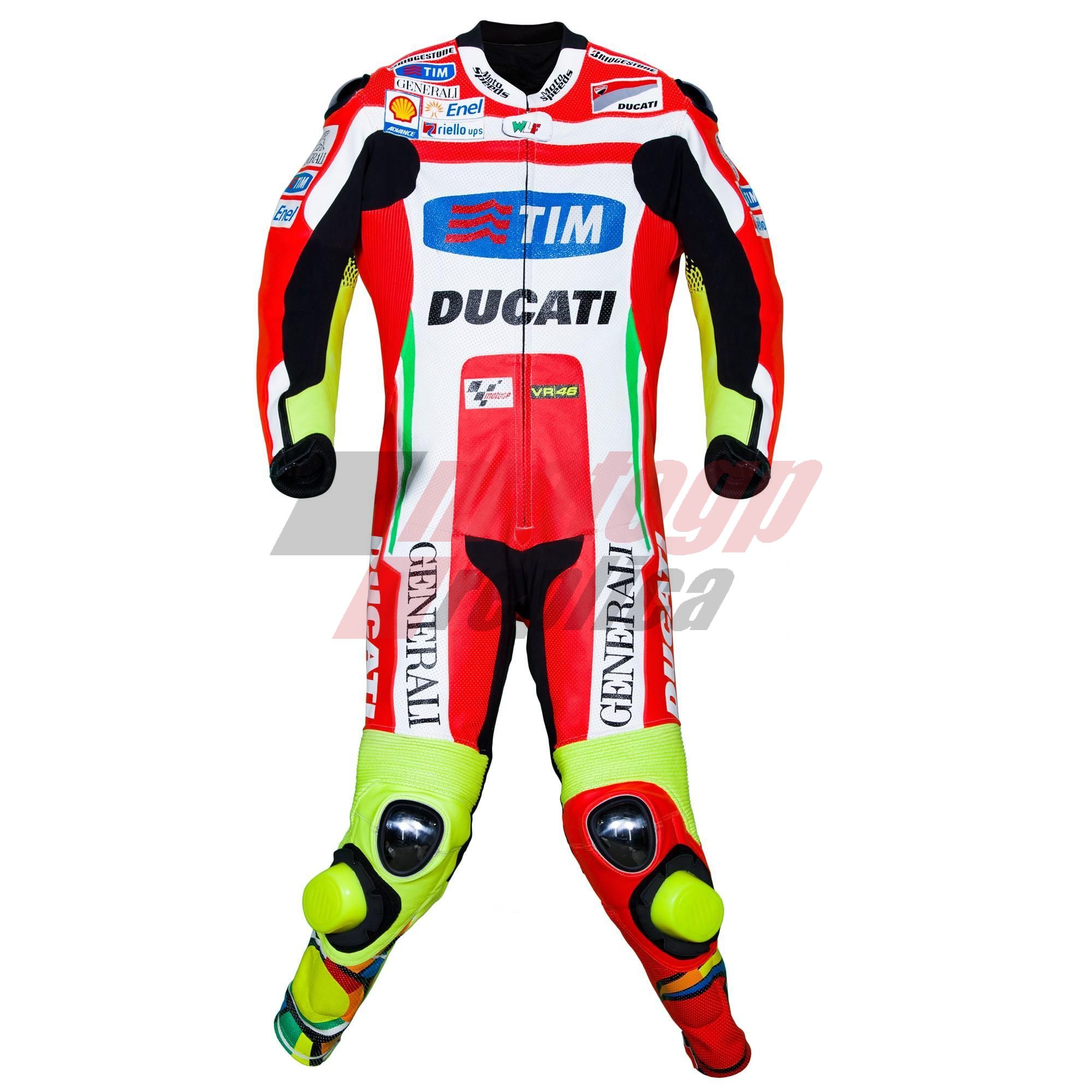Valentino Rossi Ducati MotoGP 2012 Leathers
