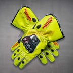 Valentino Rossi Moto Leather Gloves MotoGP 2024