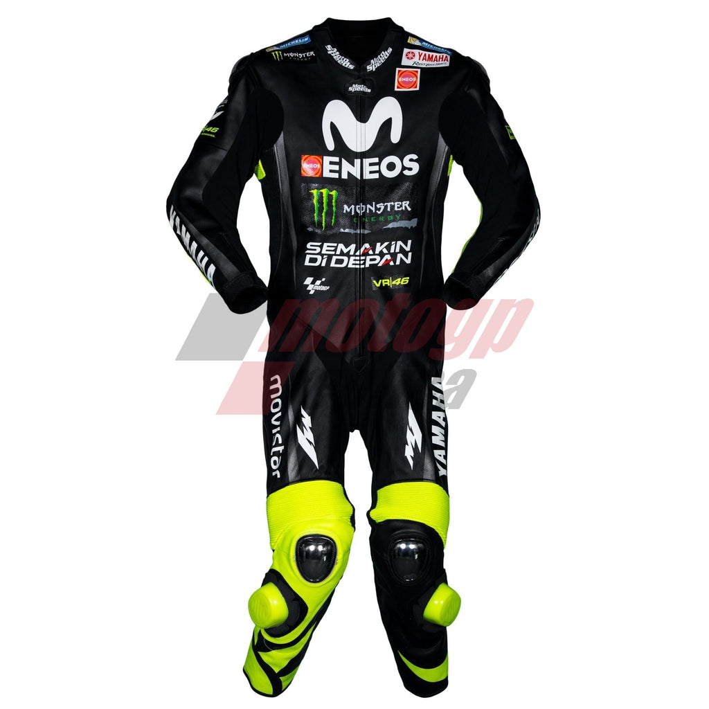 Valentino Rossi Movistar Yamaha 2018 Suit in Black