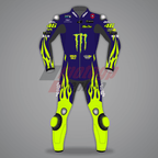 Valentino Rossi Yamaha Blue Motorbike Leathers 2024