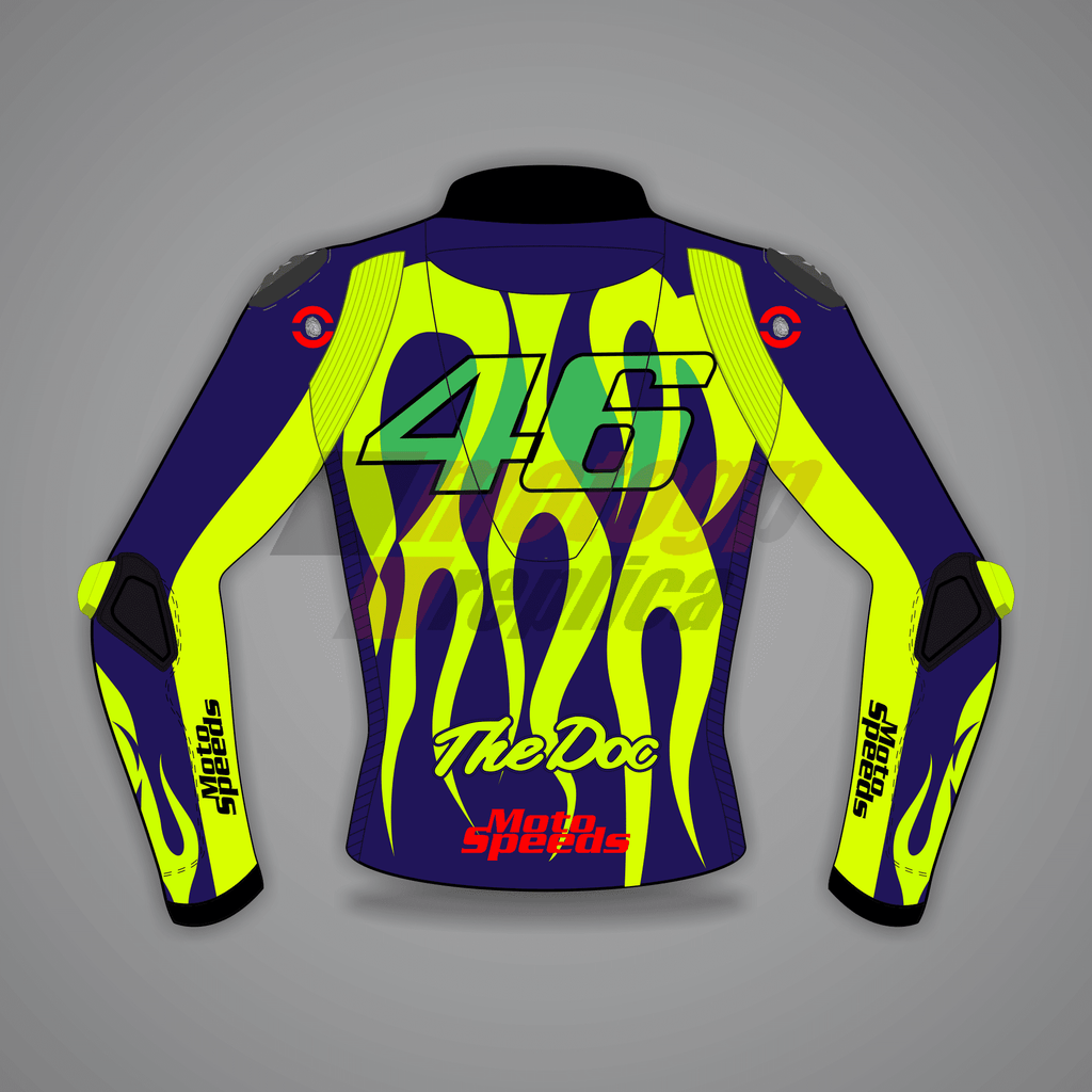 Motorbike Jacket Blue