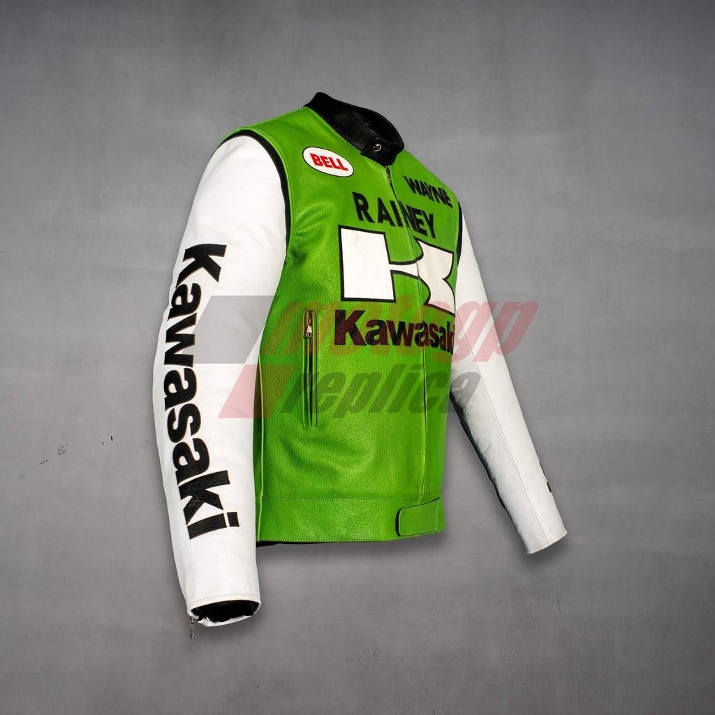 Vintage kawasaki leather jacket