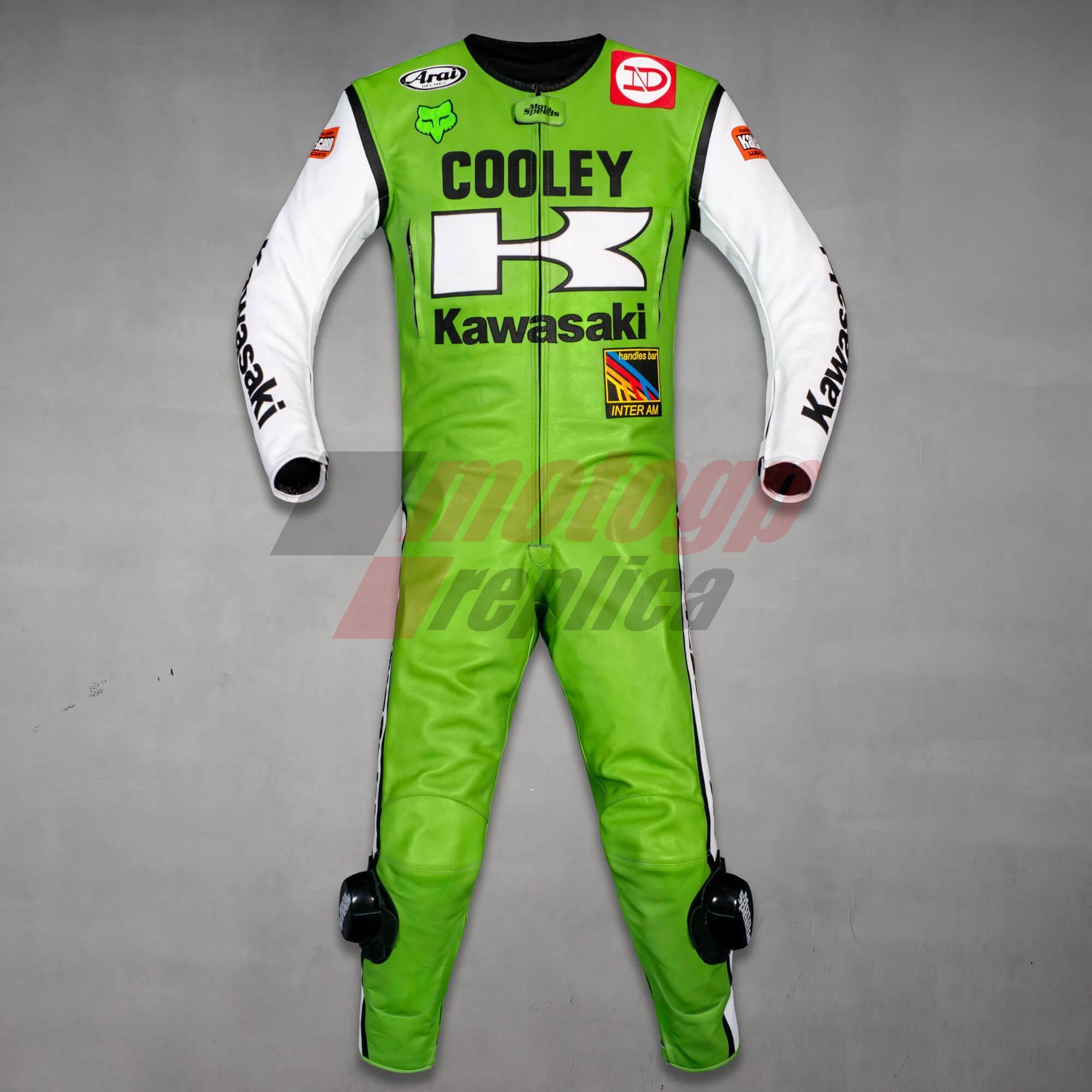 Wes Cooley Kawasaki AMA 1983 Leather Suit