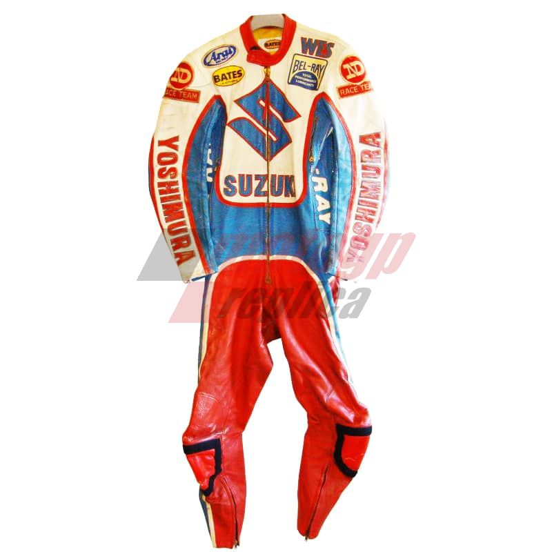 Wes Cooley Yoshimura Suzuki AMA 1979-1980 Leathers