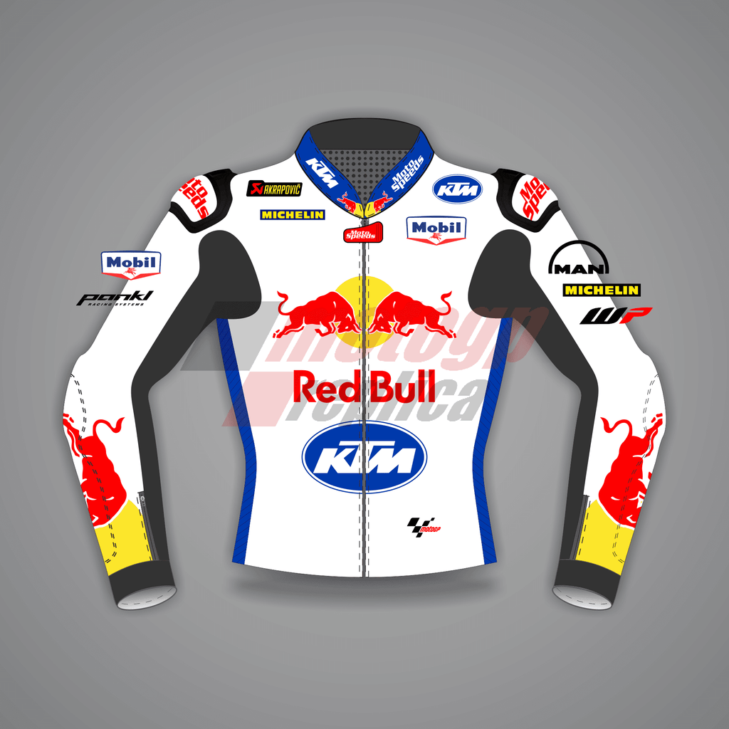 Jack Miller White Moto Jacket KTM British GP 2024