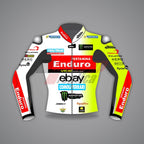 White Motorcycle Jacket Franco Morbidelli MotoGP 2025