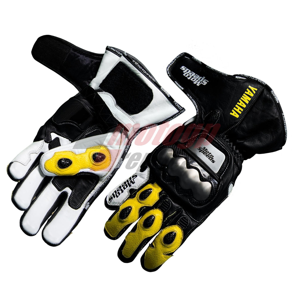 Motorcycle Gloves Yellow