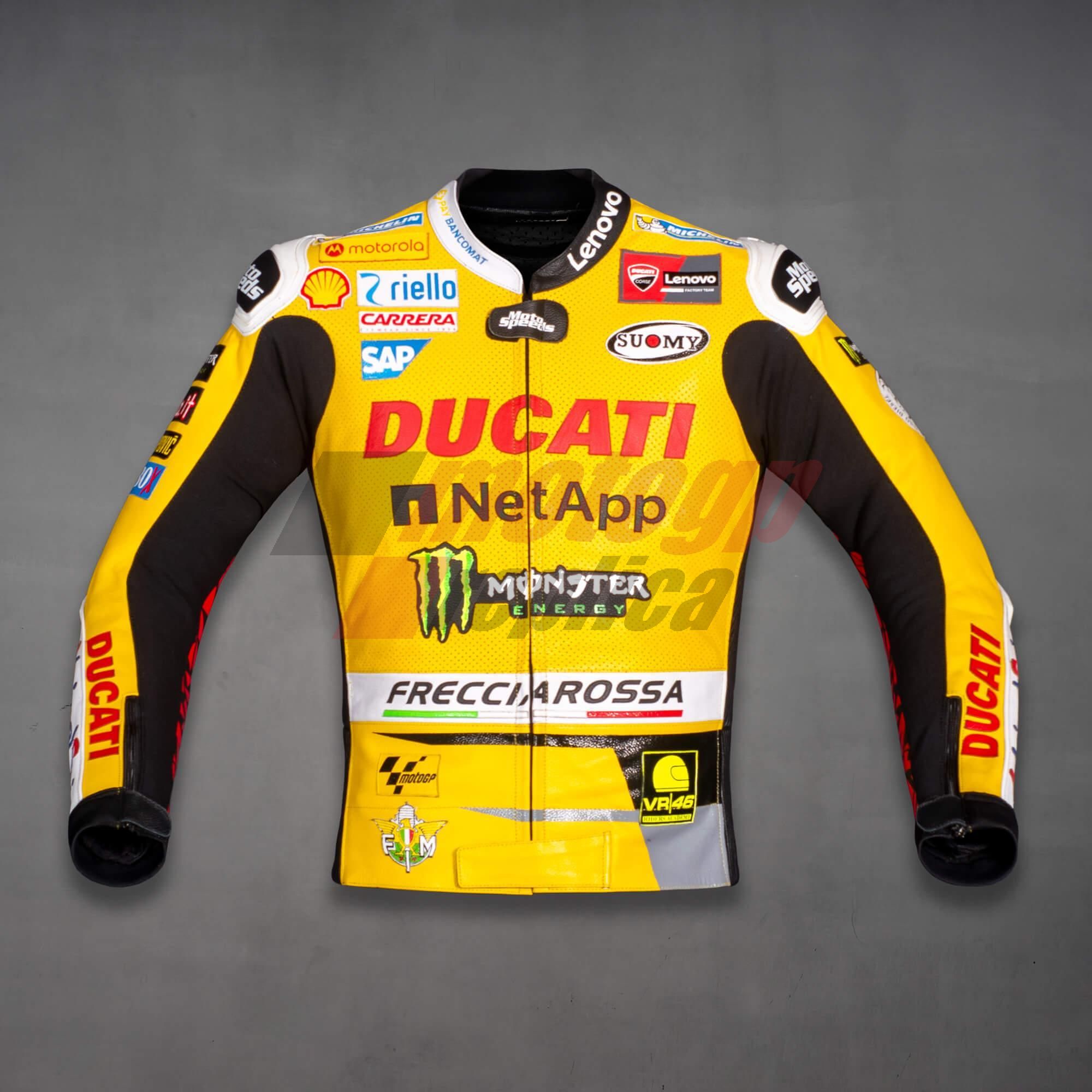 Francesco Bangaia Yellow Motorcycle Jacket GP Misano 2023