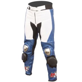 BMW Replica Easy Ride Motorbike Leather Pants Leon Haslam