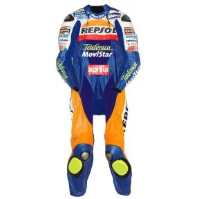 Fonsi Nieto Aprilia Replica GP 2003 Leather Suit