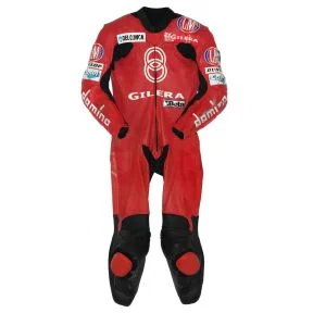 Manuel Poggiali Gilera Replica Motorcycle Race Suit GP 2001