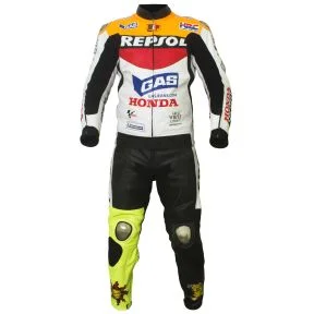 Valentino Rossi Repsol Honda Replica MotoGP 2003 Leathers