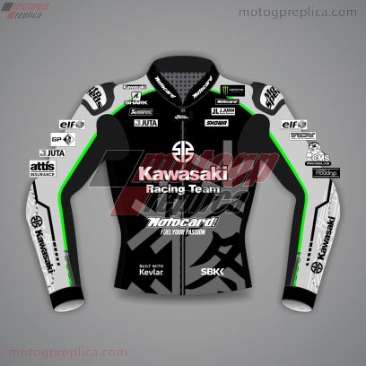 Alex Lowes Best Sport Bike Jacket Kawasaki Replica Jerez Test 2022