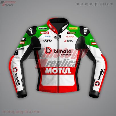 Alex Lowes Motorcycle Racing Jacket Kawasaki Replica SBK 2026