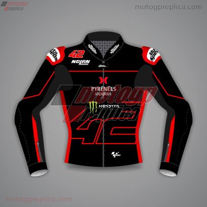 Alex Rins Black And Red Motorcycle Jacket LCR Honda Replica WT 2022