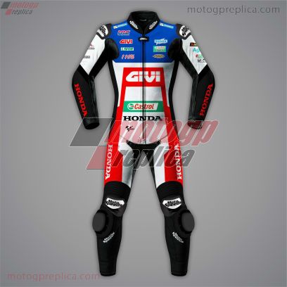Alex Rins Castrol Honda Replica MotoGP Suit for Sale 2023