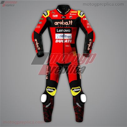 Alvaro Bautista Sports Bike Suit Ducati Replica WSBK 2022