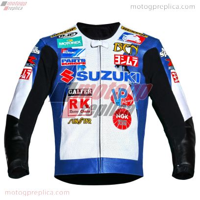 Ben Spies Suzuki Replica Leather Jacket 2006 AMA