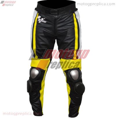 Ben Spies Yamaha Replica Monster 2010 Leather Motorcycle Pants
